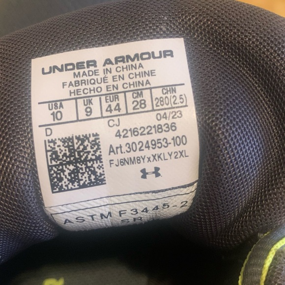 selling my under armour  micro g tactical brand new but not box  olive green - Picture 5 of 6